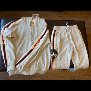 unisex Gucci jogging suit